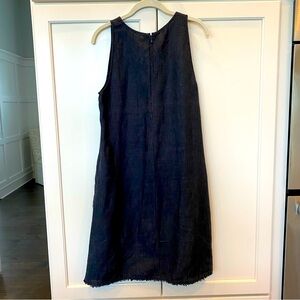 Garnet Hill linen dress size 8